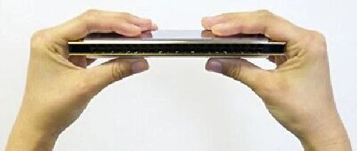 TOMBO No.1521 A Key TOMBO BAND DELUXE Tremolo Harmonica 21 holes from Japan - Image 3 of 4