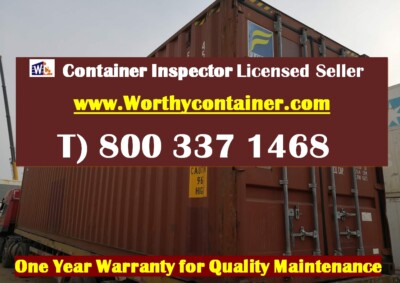40ft High Cube Used 'Cargo Worthy' Shipping Container | Tacoma, WA