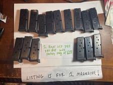 1 RUGER LCP .380 6 Round Magazine-Blue Steel Mag Finger Rest