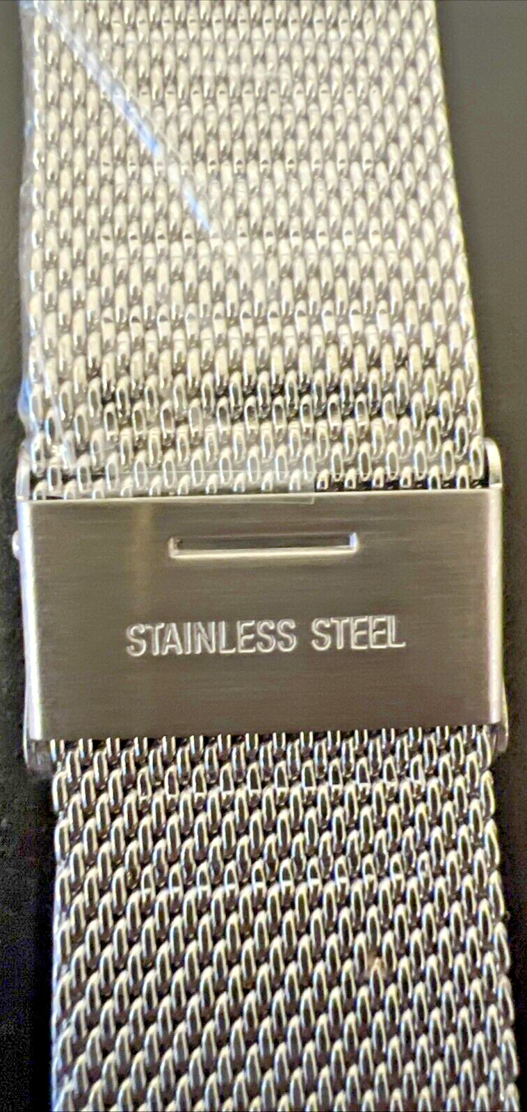 Milanese Mesh Universal 316L Band w/Foldover Buckle for 20-21-22 mm Lug Watches