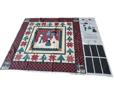 "Peace In The Country"  Wall Hanging Fabric Panel CHristmas By Springs Cut & Sew