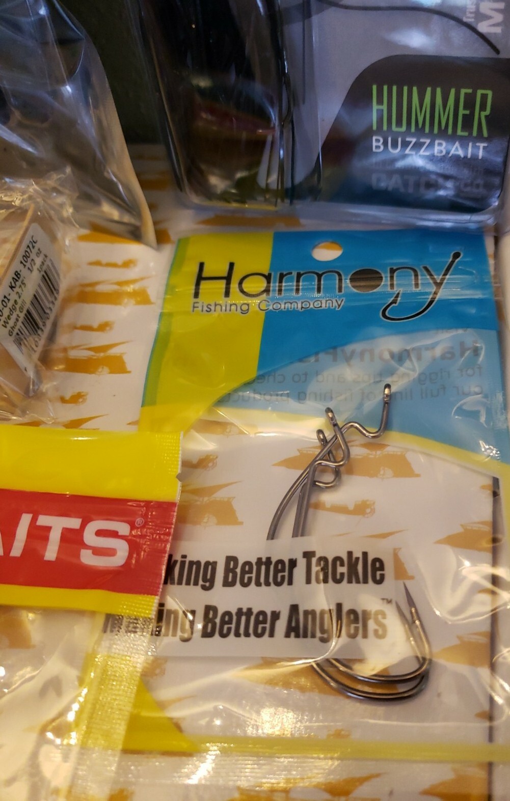 Bass Fishing lot Googan Squad Hummer Buzzbait harmony game changer big bite 🐟  - Image 3