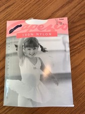 Capezio Girls Child Seamless Footed Tights 3C Nude Size Small VGUC