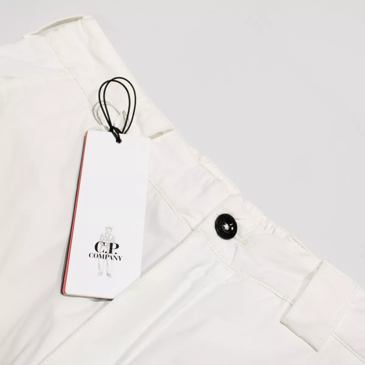 Cp company white joggers sale