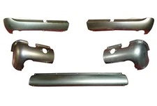 1959 Chevrolet Valance Under bumper pan Front & Rear 5 Piece Set.