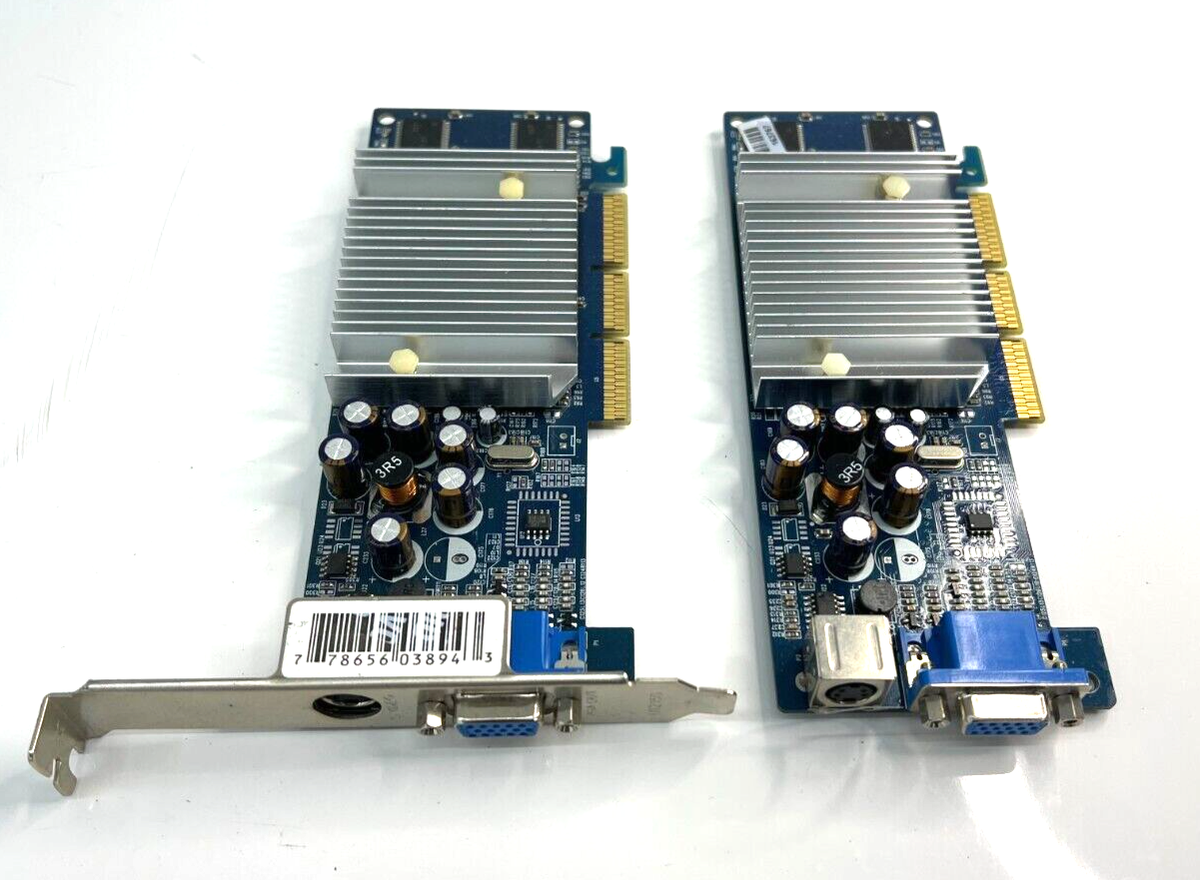 ATI XCLAIM VR128 PCIグラフィックボード XCLAIM TV付 XFX NVIDIA GEFORCE PV-T3K-NTHG FX 5200 128MB DDR-TV LOT OF 2 | eBay