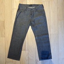 Giorgio Armani Men  s Grey Jean Trousers Waist Size US 30
