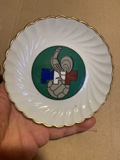 Vintage Souvenir Dish SAP Limoges French Soccer Fédération Française de Football