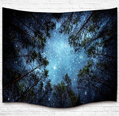Tapestries Home Decor Leofanger Starry Sky Tapestry Galaxy Night