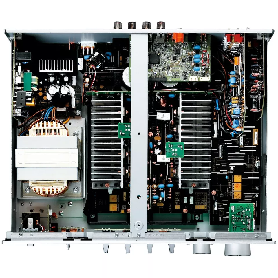 YAMAHA Pre Main Amp Amplifier A-S801(S) Silver USB DAC 32bit・2ch SABRE 32 100V - Image 3 of 4