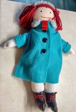 Vintage 1990 Eden Madeline in Ice Skating Outfit Doll Plush Toy