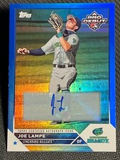 2023 Topps PRO DEBUT BLUE FOIL REFRACTOR PROSPECT ROOKIE AUTO Joe Lampe 106/150