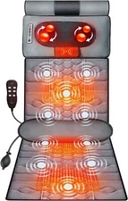 Kitvance Massage Mat Full Body Vibrating Massage Pad with Detachable Shiatsu Net