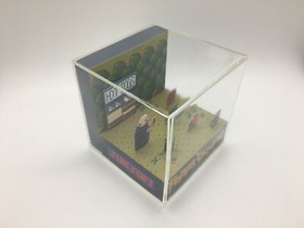 Fester's Quest Addam's Family NES Nintendo Shadow Box Diorama Cube