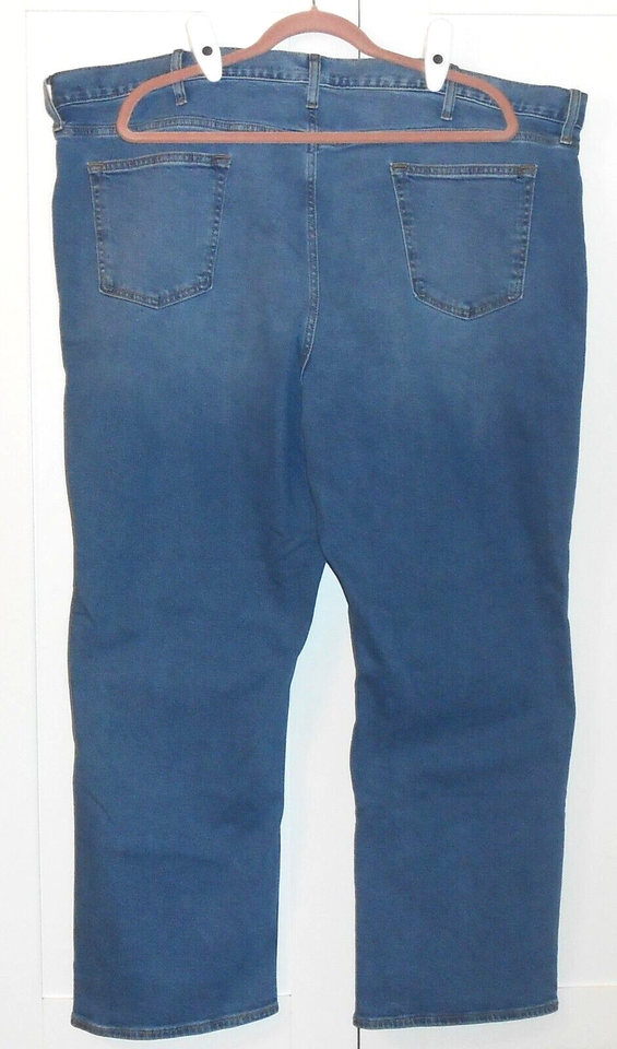 men-s-old-navy-medium-wash-built-in-flex-straight-jeans-size-48x30-ebay