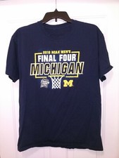 University Of Michigan Wolverines NCAA 2018 Final Four Men's Large Blue