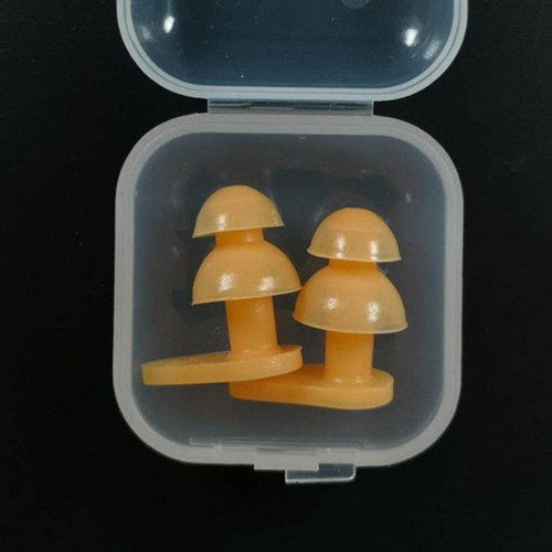 6 Paare Wasserschutz Schwimmen Ohrstöpsel Silikon Wasserdichte für Kinder Neu - Bild 10 von 10