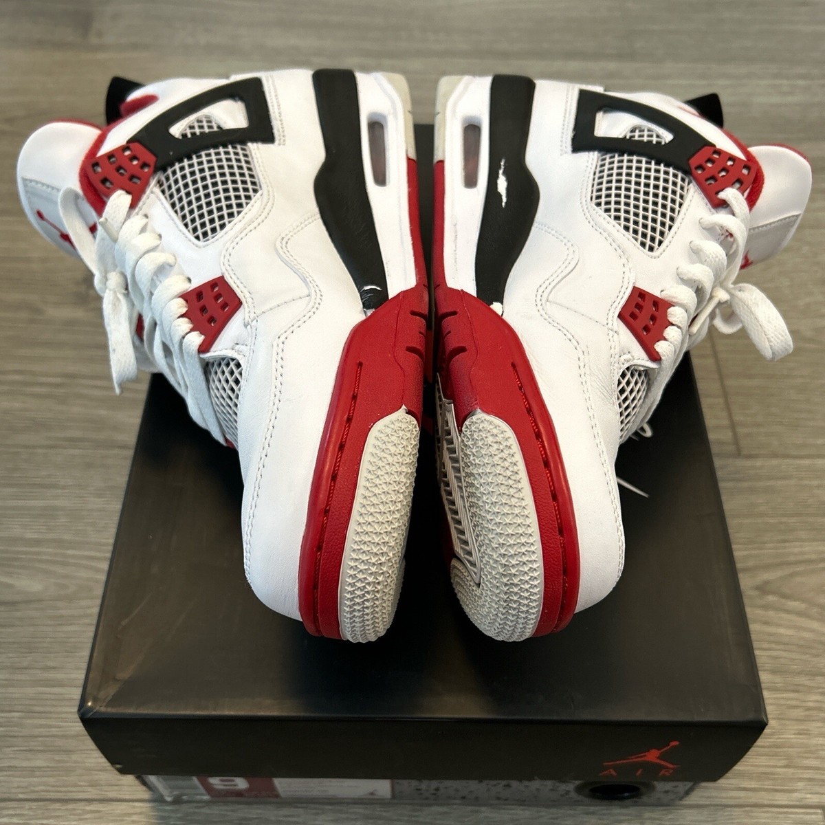 Nike Air Jordan 4 Retro Fire Red 2012 Uk 8. | eBay UK