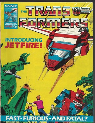 TRANSFORMERS #38 - Marvel UK - Back Issue (S)