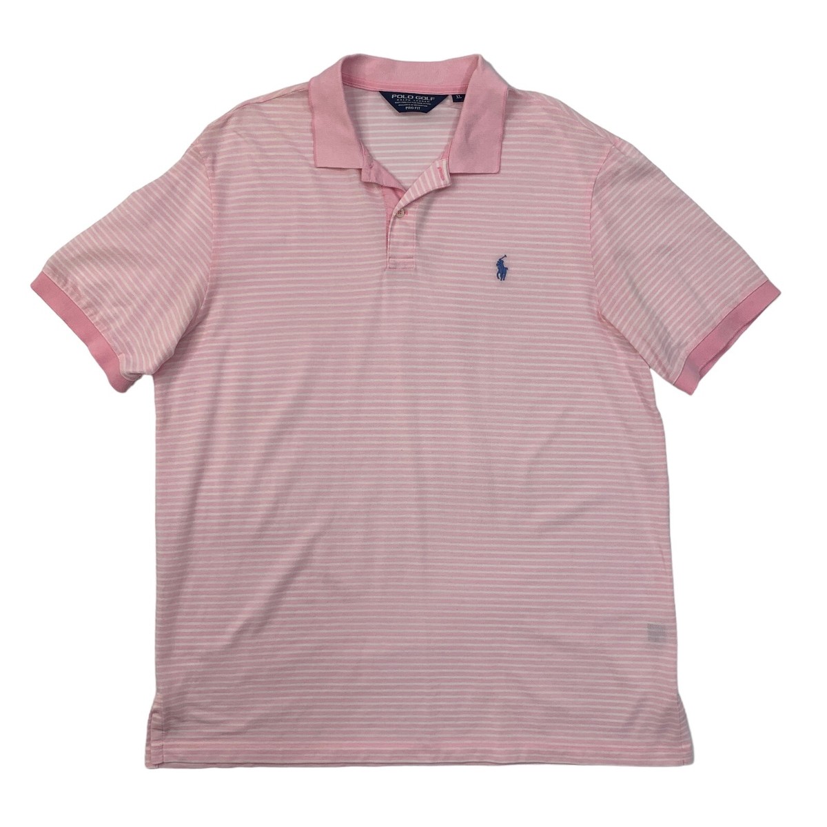 Ralph Lauren Polo Golf Shirt Mens XL Extra Large Pro Fit Pink