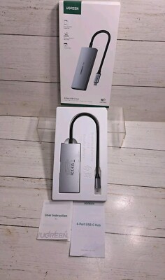 UGREEN USB C Hub 10Gbps, 4 Ports USB 3.2 Adapter with 4 USB-C 3.2 Ports, High...