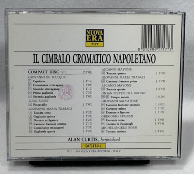 Il Cimbalo Cromatico Napoletano - Alan Curtis (CD, 1994, Nuova Era