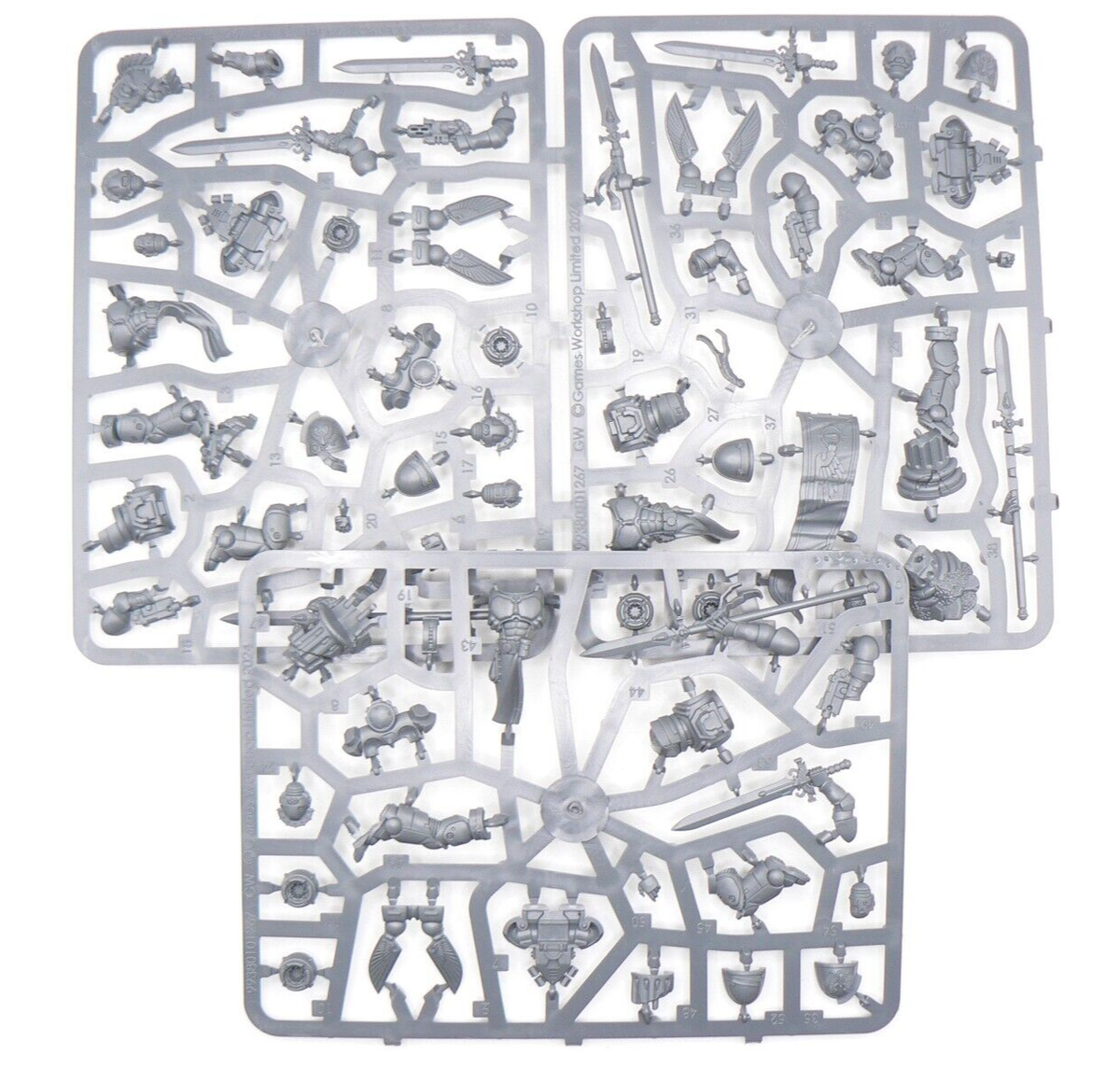 Blood Angels – 3 Miniature Guardia Sanguinaria Su Sprue – Warhammer 40000, Nuove