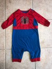 BoxLunch Exclusive Marvel Spiderman Spidey one pc Outfit/Costume/Bodysuit 12 M — photo 1