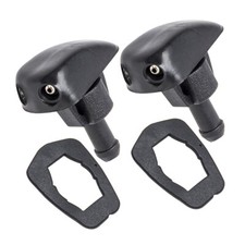 Dual Holes Windshield Washer Nozzle Wiper Water Spray Jet Adjustable Universal