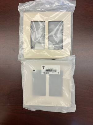 Leviton REWP2-NS 2G Polymer Snap-On Wallplate
