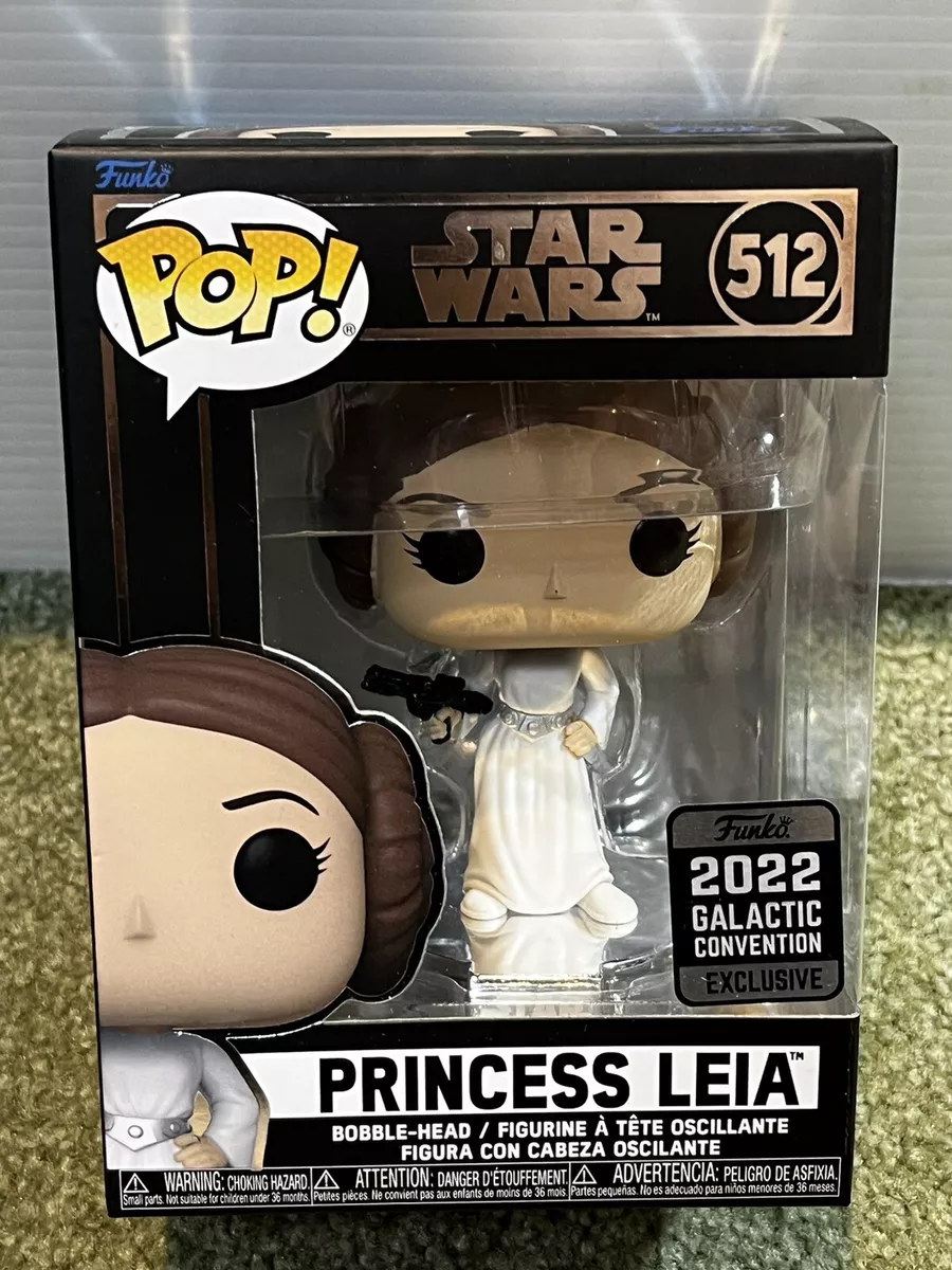 Funko Pop! Star Wars Princess Leia #512 2022 Galactic Conv. Excl