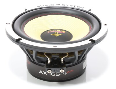 Audio System AX 165-4 EVO 2 Lautsprecher 165 mm Tief-Mitteltöner 4 Ohm 150W PAAR