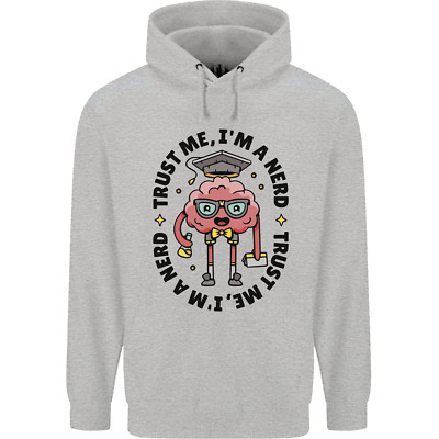 Trust Me I'M A Nerd Geek Absolvent Gescheit Herren Kapuzenpullover