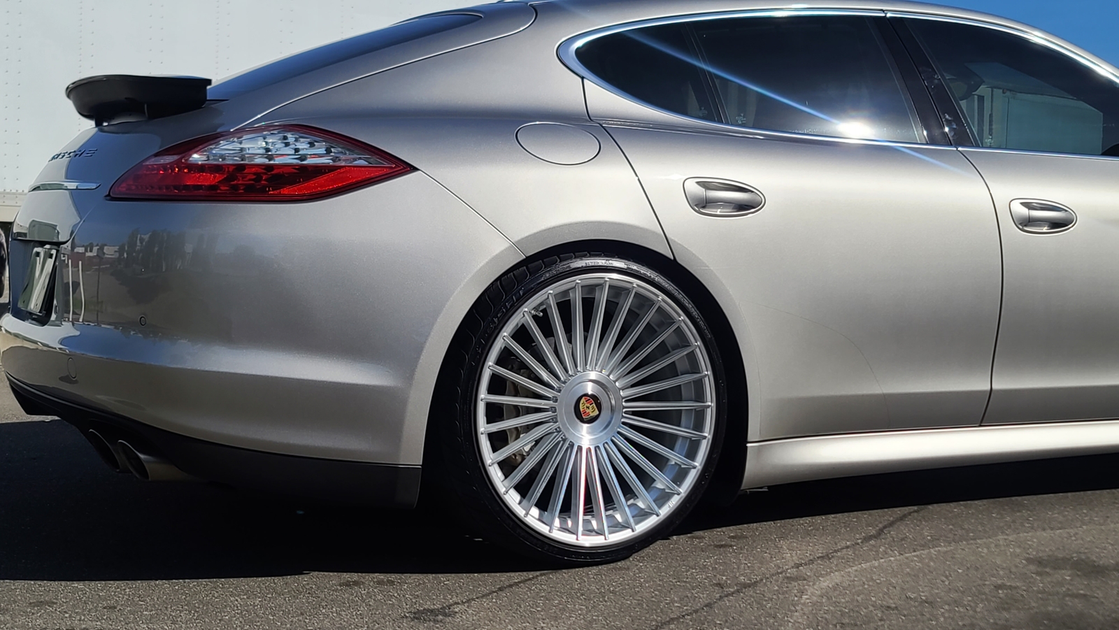 22 SILVER POLISH CONCAVE STAGGER RF22 WHEELS FIT BENTLEY FLYING SPUR SEDAN 03-18