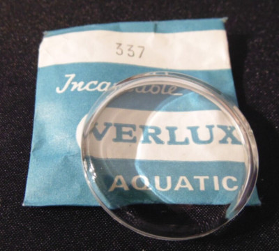 Verre armé en plastique Verlux, bague chromée 264