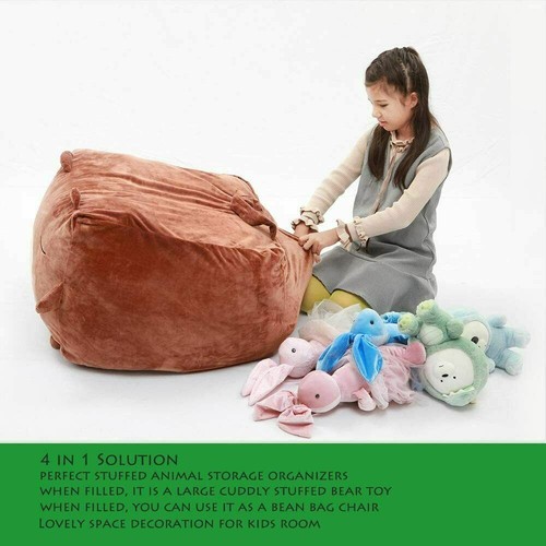 plush storage bag