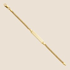 14k Cuban Link Baby Bracelet