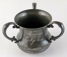 1898 Academy of Music Sporting Life Play Broadway NY Engrave Metal Award Trophy