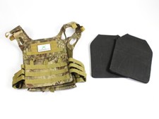 SLAVIKOSWAY Gewichtsweste TARN CAMO inkl. Dummy Paintball Training Calisthenics