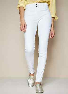 Feel Good Lift & Sculpt Isla Skinny Jeans White - Size 8 - BNWT - RRP £40