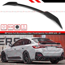 For 2021-2026 BMW G26 430i i4 Gran Coupe MP Style Dry Carbon Fiber Trunk Spoiler