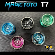 MAGICYOYO T7 Yo-Yo - Aluminum Responsive YoYo - Unresponsive Bearing Included