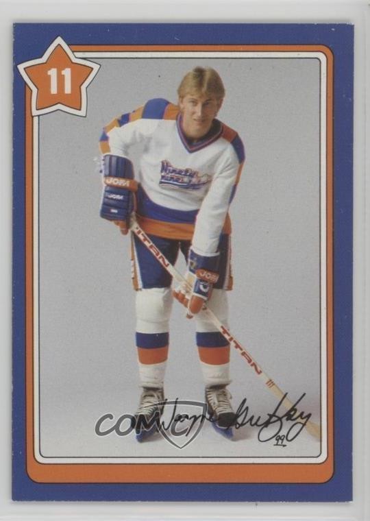 1982-83 Neilson Cookie Bar Wayne Gretzky Wayne Gretzky #11 HOF pb9