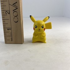Pokemon Pikachu Action Figure Figurine 2" Battle Ready Angry Mad