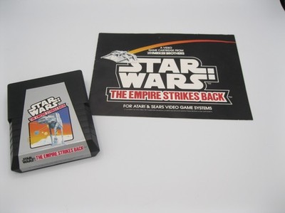 Star Wars The Empire Strikes Back (Atari 2600,1982) Cartridge by Parker Brothers