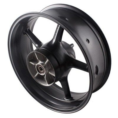Hinten Alufelge Felgen für  Daytona 675R / Street Triple R Mattschwarz