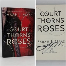 *Signed* A Court Of Thorns & Roses - Sarah J. Maas (1st edition 3rd print HC)