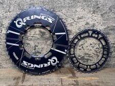 ROTOR Q-RINGS Set corona ovale 52/36T 110BCD 5H strada/triathlon leggera