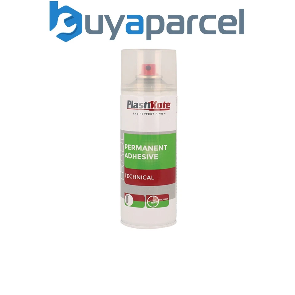 PlastiKote 440.0071029.076 Trade Permanent Spray Adhesive 400ml PKT71029