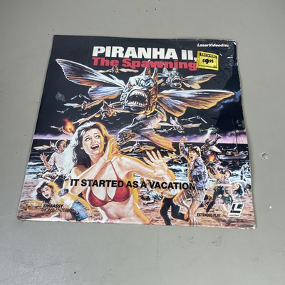 #ad #ad PIRANHA II: THE SPAWNING Laserdisc LD PART TWO 2 $74.99